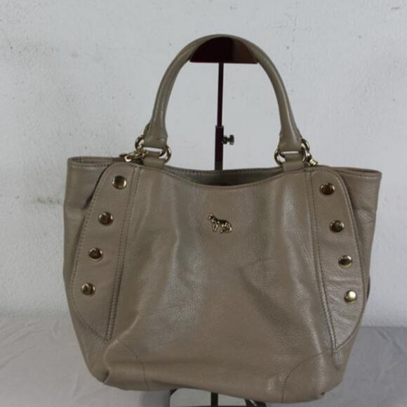 EMMA FOX GUC PEBBLED LEATHER SATCHEL CROSSBODY BAG - Picture 5 of 13